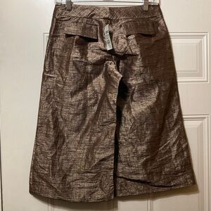 Cache Elegant Brown Women's Capris 0 NWT